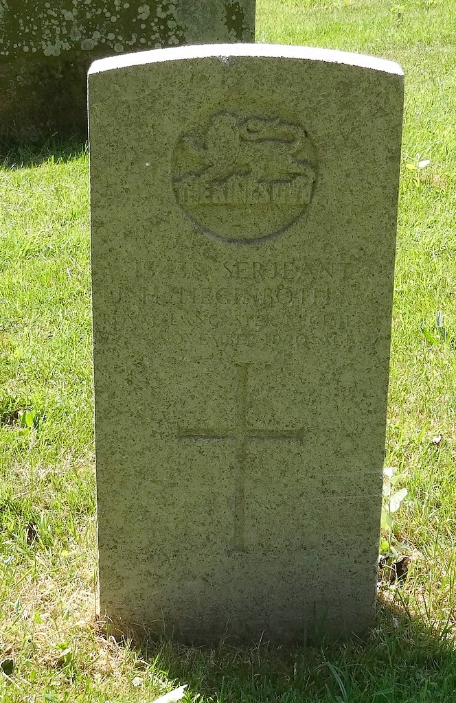 Joseph Heginbotham's grave