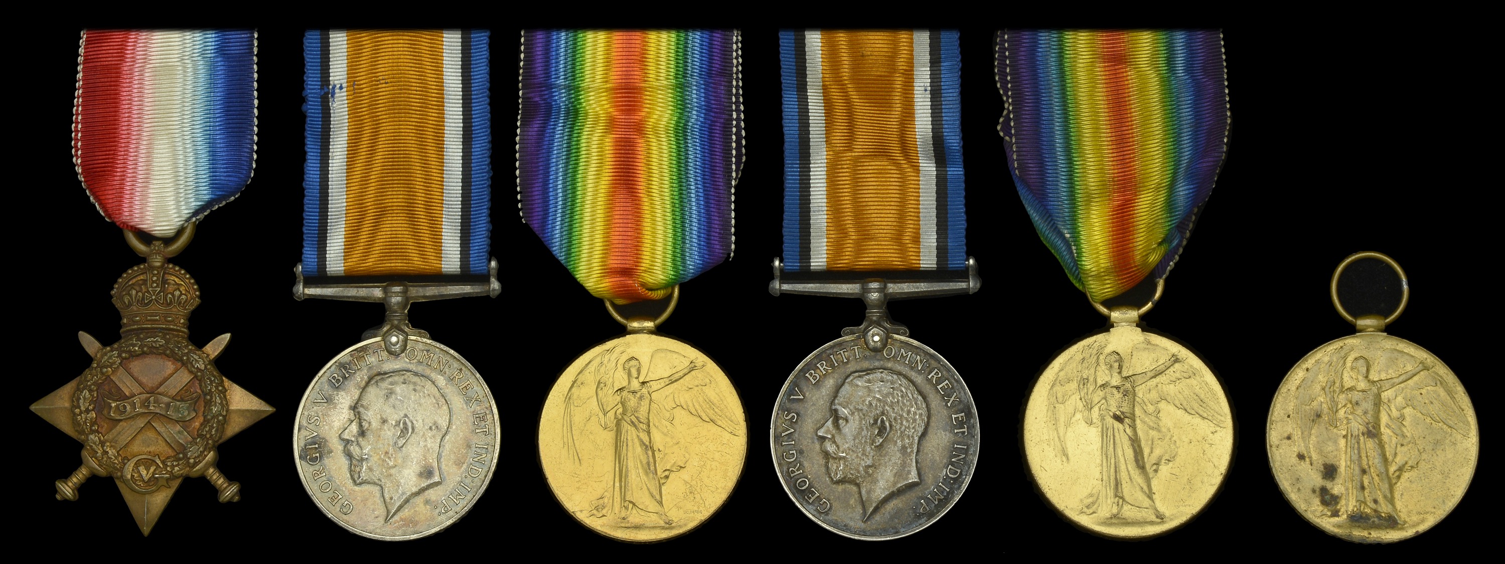 Carney Brothers medals