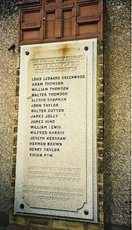 St. Andrew's Church Memorial, Cleveleys